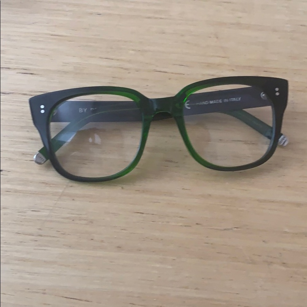 Retro Superfuture Numero 8 1/2 Glasses Dark Green